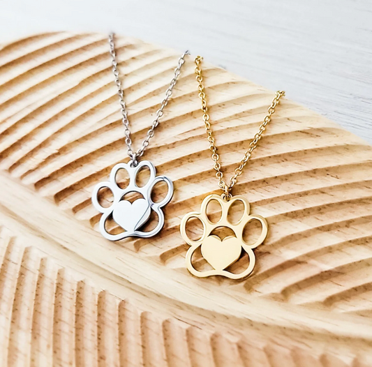 Paw Print Necklace – A Sweet Tribute to Your Furry Friends