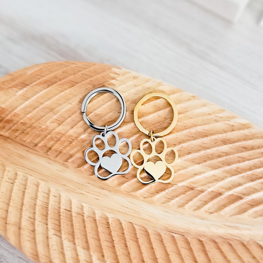 Paw Print Keychain – For Pet Lovers Everywhere